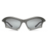 Balenciaga - Bat Rectangle Sunglasses - Silver - Sunglasses - Balenciaga Eyewear
