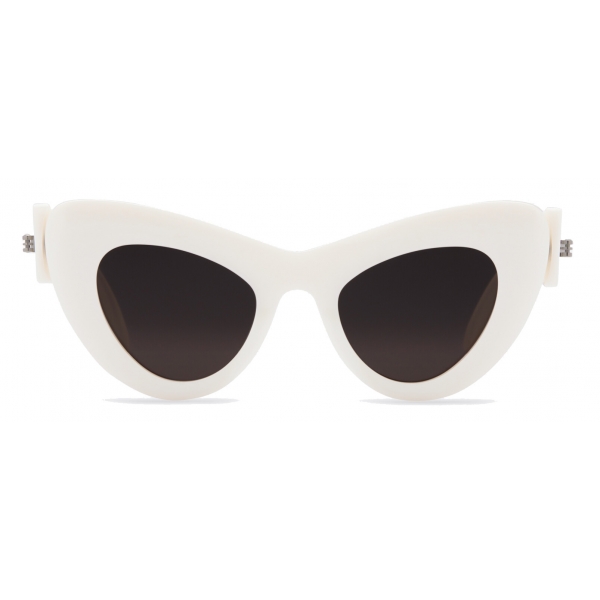 Balenciaga - Mega Cat Sunglasses - White - Sunglasses - Balenciaga Eyewear