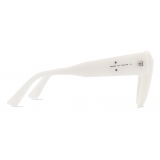 Balenciaga - Mega Cat Sunglasses - White - Sunglasses - Balenciaga Eyewear