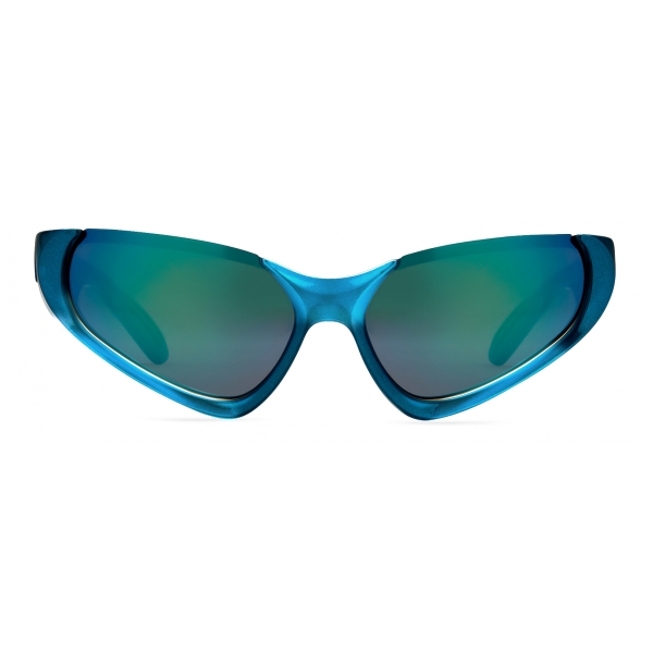 Balenciaga - Occhiali da Sole Xpander Rectangle - Blu - Occhiali da Sole - Balenciaga Eyewear