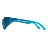 Balenciaga - Xpander Rectangle Sunglasses - Blue - Sunglasses - Balenciaga Eyewear