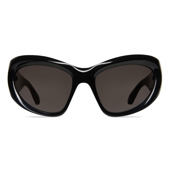Balenciaga - Occhiali da Sole Wrap D-frame - Nero - Occhiali da Sole - Balenciaga Eyewear