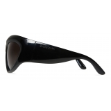 Balenciaga - Wrap D-frame Sunglasses - Black - Sunglasses - Balenciaga Eyewear