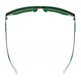 Bottega Veneta - Occhiali da Sole Cat-Eye in Metallo e Acetato - Verde - Occhiali da Sole - Bottega Veneta Eyewear
