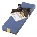 Vincente Delicacies - Soft Nougat Bar with Sicilian Almonds and Covered with Pure Milk Chocolate - Ribbon Box