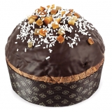 Vincente Delicacies - Panettone Covered with Dark Chocolate with Jar of Blood Orange Marmalade - Mélange