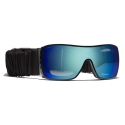 Chanel - Shield Sunglasses - Black Blue - Chanel Eyewear