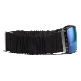 Chanel - Shield Sunglasses - Black Blue - Chanel Eyewear