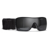 Chanel - Shield Sunglasses - Black Gray - Chanel Eyewear