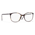 Chanel - Round Eyeglasses - Dark Tortoise - Chanel Eyewear