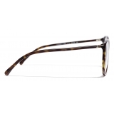 Chanel - Round Eyeglasses - Dark Tortoise - Chanel Eyewear