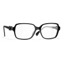 Chanel - Square Eyeglasses - Black - Chanel Eyewear