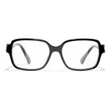 Chanel - Square Eyeglasses - Black - Chanel Eyewear