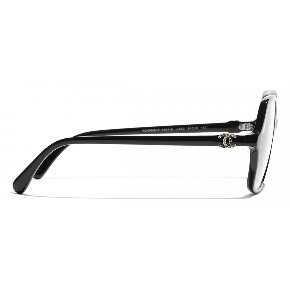 Chanel - Butterfly Eyeglasses - Black Gold - Chanel Eyewear - Avvenice