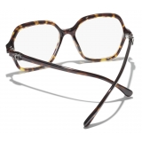 Chanel - Occhiali da Vista a Farfalla - Tartaruga Scuro - Chanel Eyewear