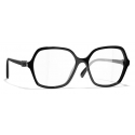 Chanel - Occhiali da Vista a Farfalla - Nero - Chanel Eyewear