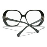Chanel - Square Eyeglasses - Green - Chanel Eyewear