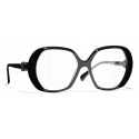 Chanel - Square Eyeglasses - Black - Chanel Eyewear