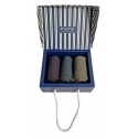 Fefè Napoli - Gift Box Basic Short Socks - Gift Box - Handmade in Italy - Luxury Exclusive Collection