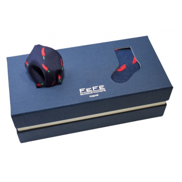 Fefè Napoli - Pepper Gift Box - Gift Box - Handmade in Italy - Luxury Exclusive Collection