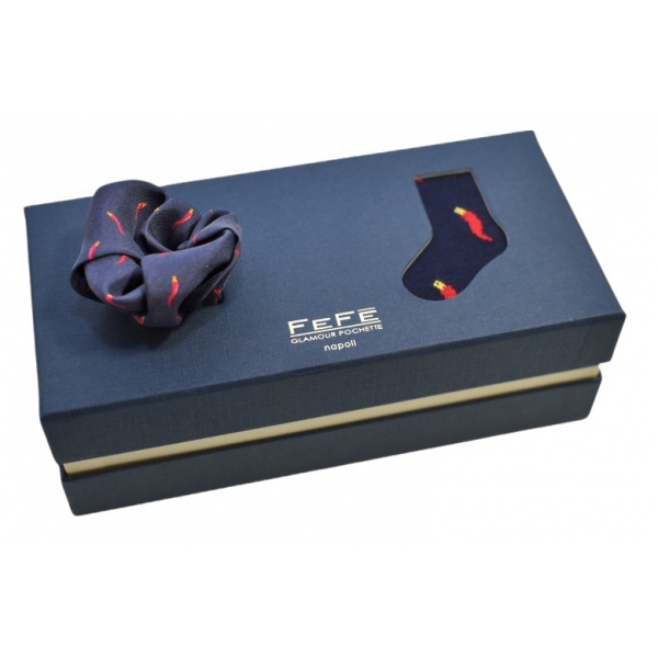 Fefè Napoli - Lucky Horn Gift Box - Gift Box - Handmade in Italy - Luxury Exclusive Collection