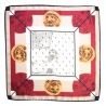 Fefè Napoli - Pulcinella Silk Panorama Pocket Square - Pocket-Square - Handmade in Italy - Luxury Exclusive Collection