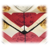 Fefè Napoli - Pulcinella Silk Panorama Pocket Square - Pocket-Square - Handmade in Italy - Luxury Exclusive Collection
