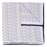 Fefè Napoli - Pochette Seta Gentleman Pois Bianca - Pochette - Handmade in Italy - Luxury Exclusive Collection