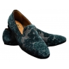 Nicolao Atelier - Calzatura a Pantofola Broccato di Velluto - Uomo - Calzatura - Made in Italy - Luxury Exclusive Collection