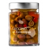 Il Bottaccio - Olive Nere Leccino Condite in Olio Extravergine - Italiano - Alta Qualità - 280 gr
