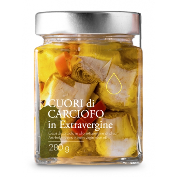 Il Bottaccio - Artichoke Hearts in Extra Virgin Olive Oil - Italian - High Quality - 280 gr