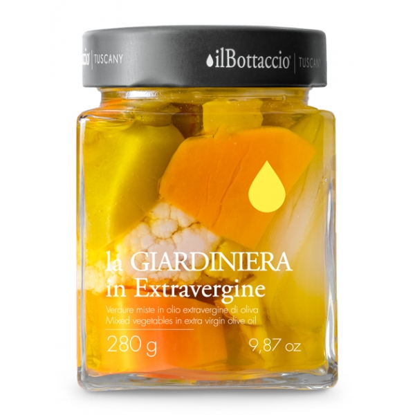 Il Bottaccio - La Giardiniera in Extra Virgin Olive Oil - Italian - High Quality - 280 gr