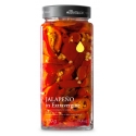 Il Bottaccio - Spicy Jalapeño Peppers in Extra Virgin Olive Oil - Italian - High Quality - 550 gr
