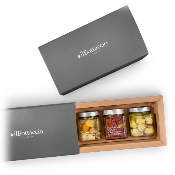 Il Bottaccio - Tris Gift Box in Oil - Gift Ideas - Italian - High Quality