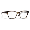 Chanel - Cat-Eye Eyeglasses - Dark Tortoise - Chanel Eyewear