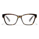 Chanel - Cat-Eye Eyeglasses - Dark Tortoise - Chanel Eyewear