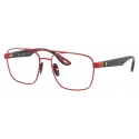 Ferrari - Ray-Ban - RB6467M F047 54-23 - Official Original Scuderia New Collection - Occhiali da Vista - Eyewear