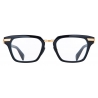 Balmain - Occhiali da Vista Legion-I in Titanio Nero e Dorato - Balmain Eyewear