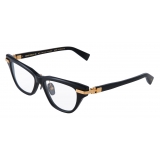 Balmain - Black Titanium Sentinelle-II Eyeglasses - Balmain Eyewear