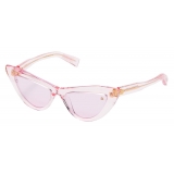 Balmain - Balmain x Barbie - Occhiali da Sole Jolie in Acetato Rosa - Balmain Eyewear