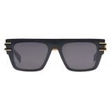 Balmain - Black and Dark Gray Nylon Plastic Soldat Sunglasses - Balmain Eyewear