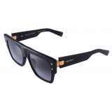 Balmain - Black and Gold-Tone Acetate B-I Sunglasses - Balmain Eyewear
