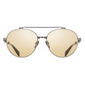 Balmain - Black and Gold-Tone Titanium Brigade-II Sunglasses - Balmain Eyewear