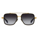 Balmain - Black and Gold-Tone Titanium Officer-Style Sunglasses - Balmain Eyewear