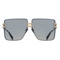 Balmain - Black and Gold-Tone Titanium Police-Style Sunglasses - Balmain Eyewear