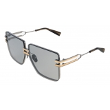 Balmain - Black and Gold-Tone Titanium Police-Style Sunglasses - Balmain Eyewear
