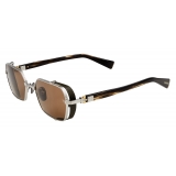Balmain - Black and Silver-Tone Titanium Brigade-III Sunglasses - Balmain Eyewear