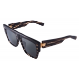 Balmain - Occhiali da Sole B-I in Acetato Effetto Tartaruga - Balmain Eyewear