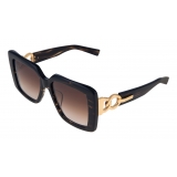 Balmain - Occhiali da Sole La Royale Tartarugati in Acetato - Balmain Eyewear