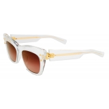 Balmain - White Crystal and Gold-Tone Acetate B-II Sunglasses - Balmain Eyewear